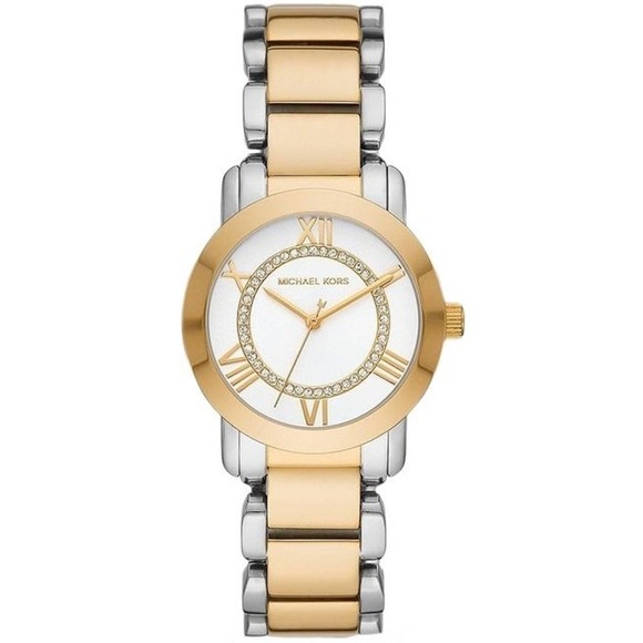 Michael Kors Accessories - Michael Kors Mk3531 Two Tone Women's Three-hand Stainless Steel Watch